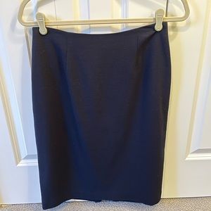 KAY UNGER NAVY PENCIL SKIRT SIZE 8